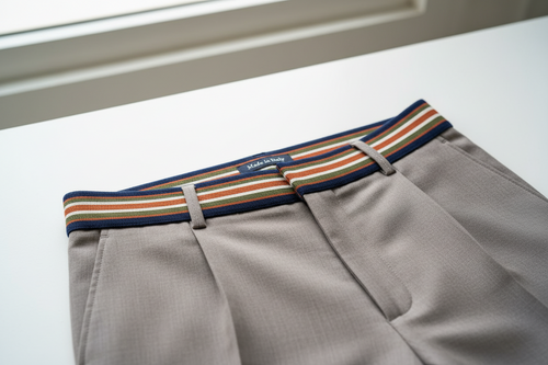 Banda Jacquard Rigata 4 Colori – 50mm